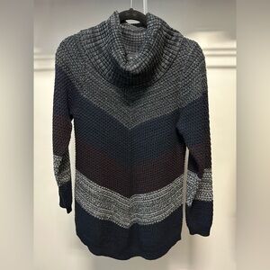 Women’s Gray, Navy and Purple Fortune + Ivy Sweater from Stitch Fix